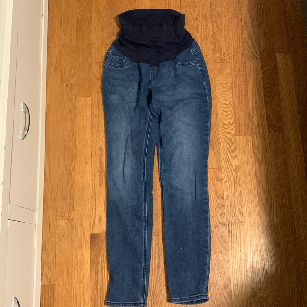 Women’s Indigo Blue Maternity Pants Size Medium